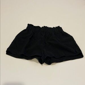 bishop + young Black High Waist Shorts